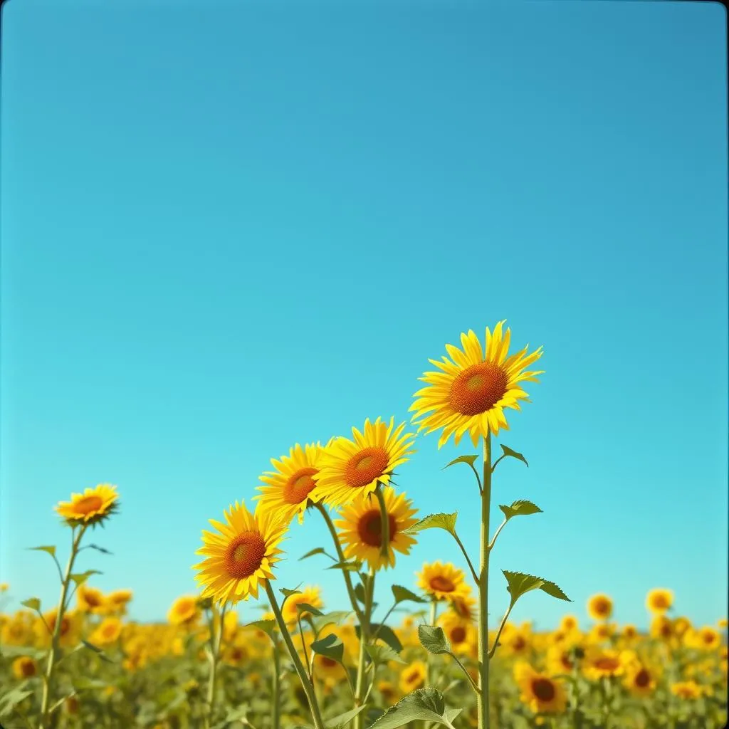 Beautiful Sunflowers 