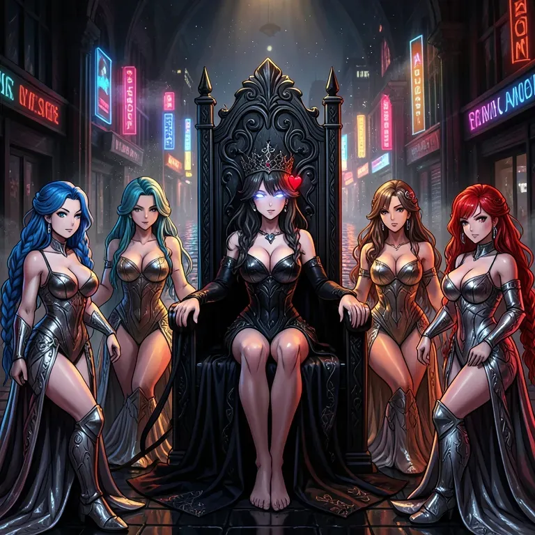 Queens of the Neon Throne