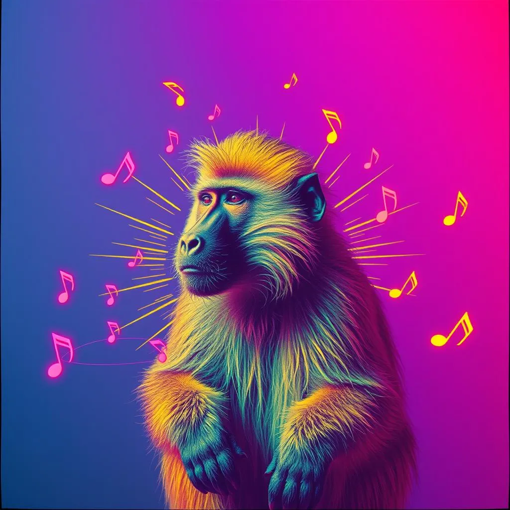 Baboon sex...