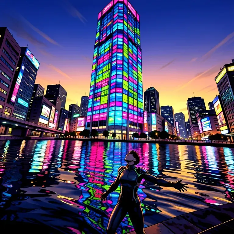 オリジナル楽曲 —「NEON SKYLINE」