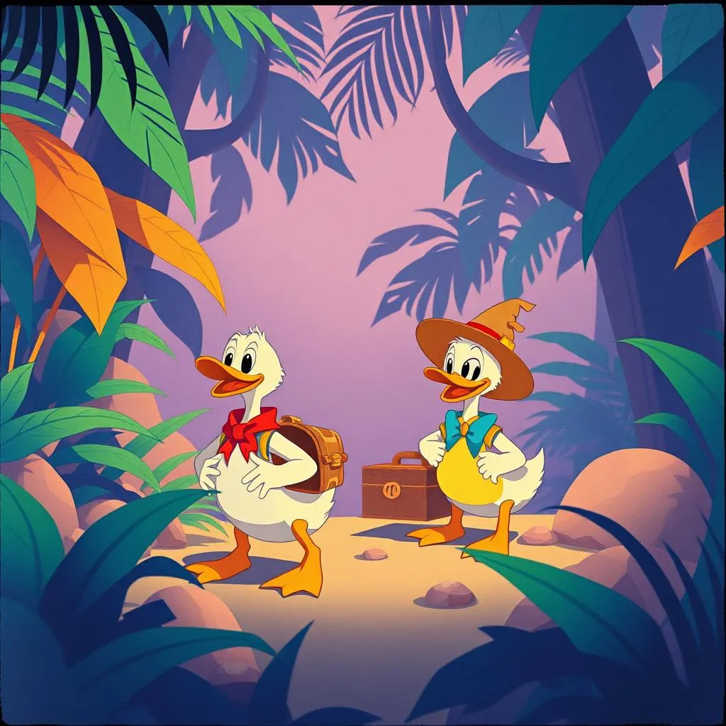 Ducktales und Käpt'n Balu