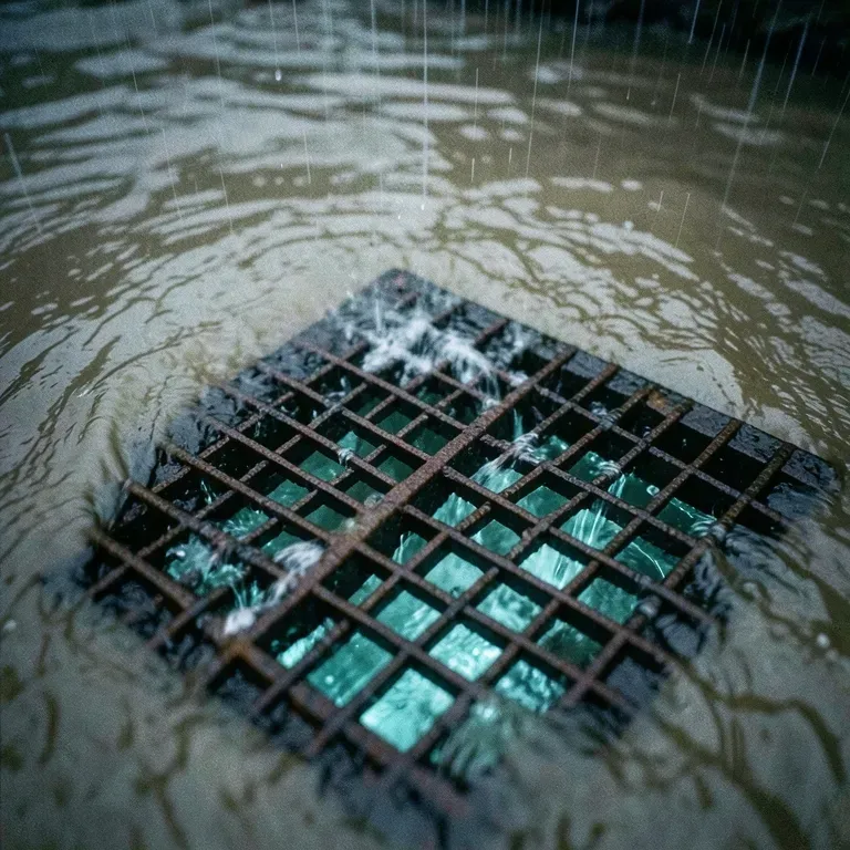 Drowning in rain