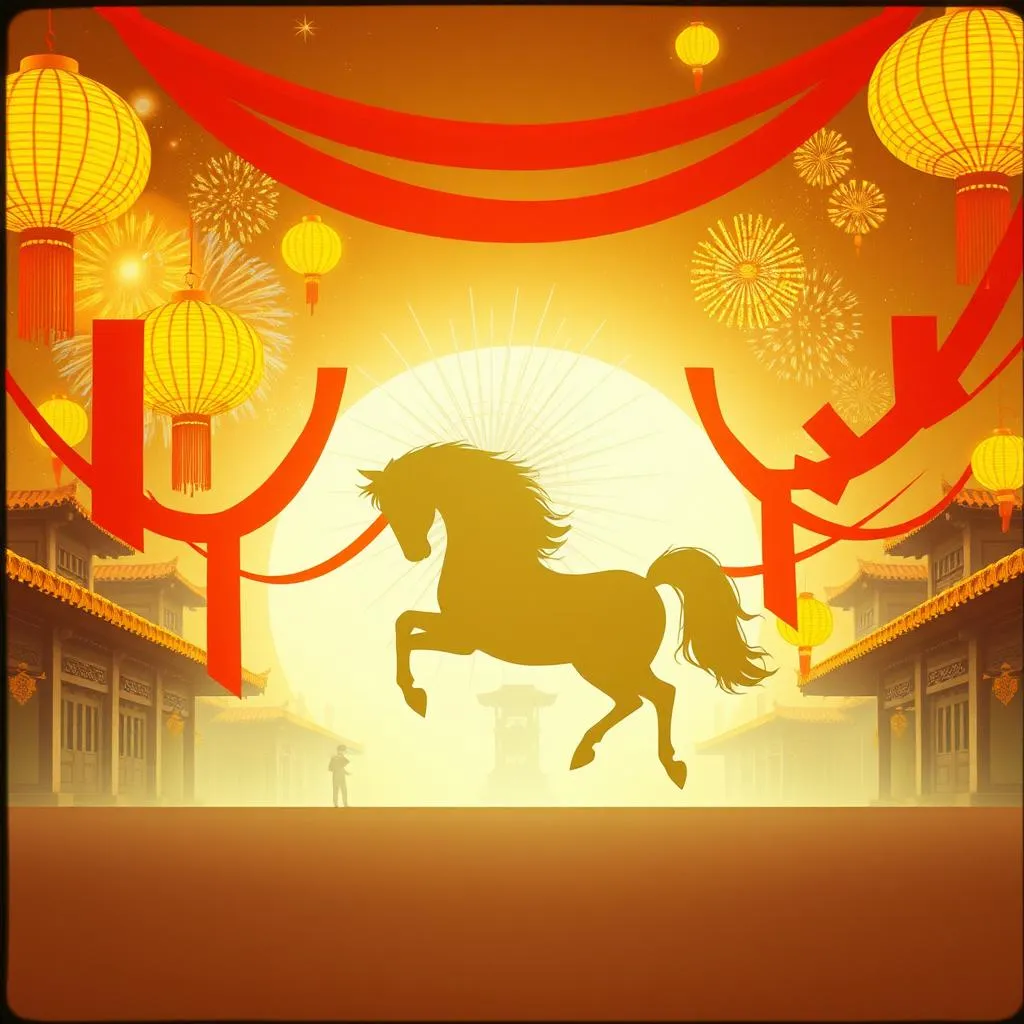 《骏马迎财年》
