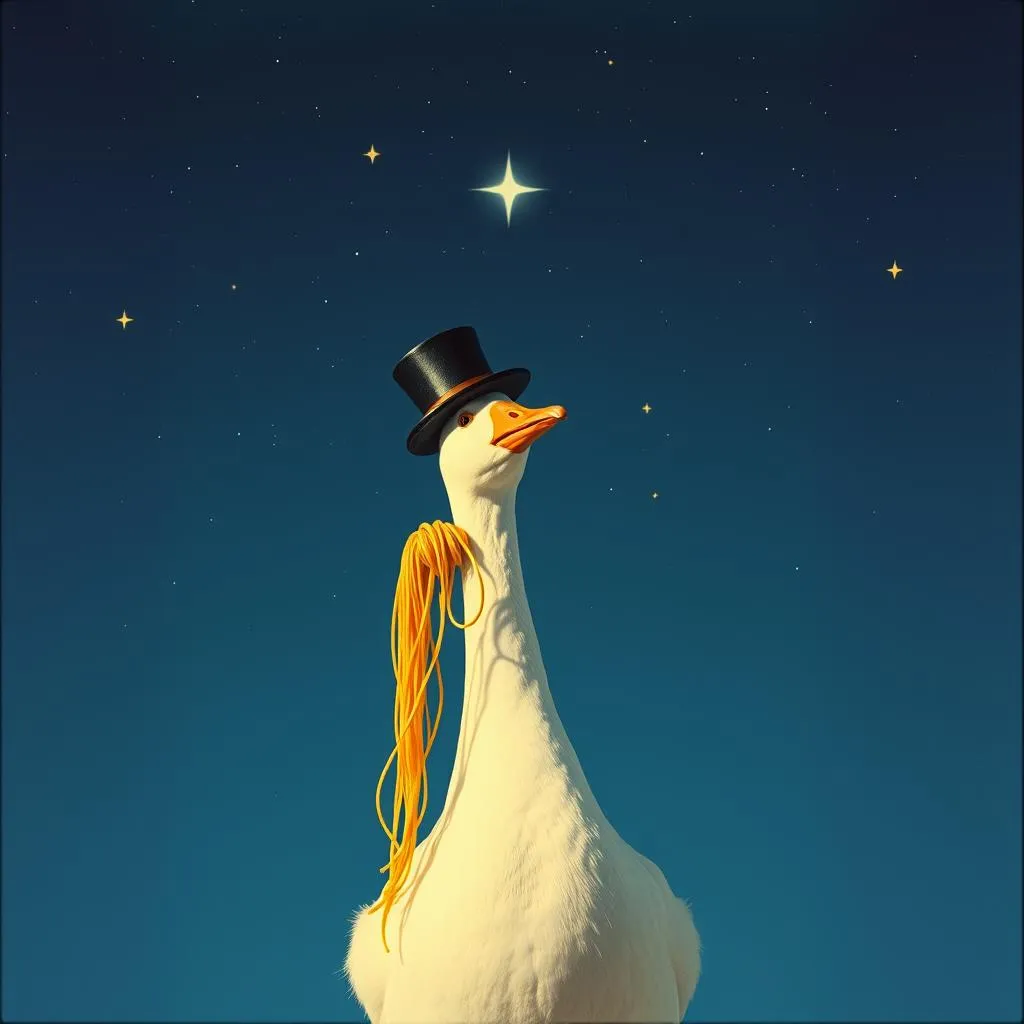 Mr Goose and the wonderful world of feathers