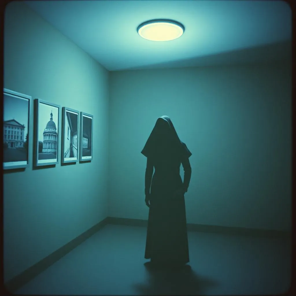 Standing here unseen