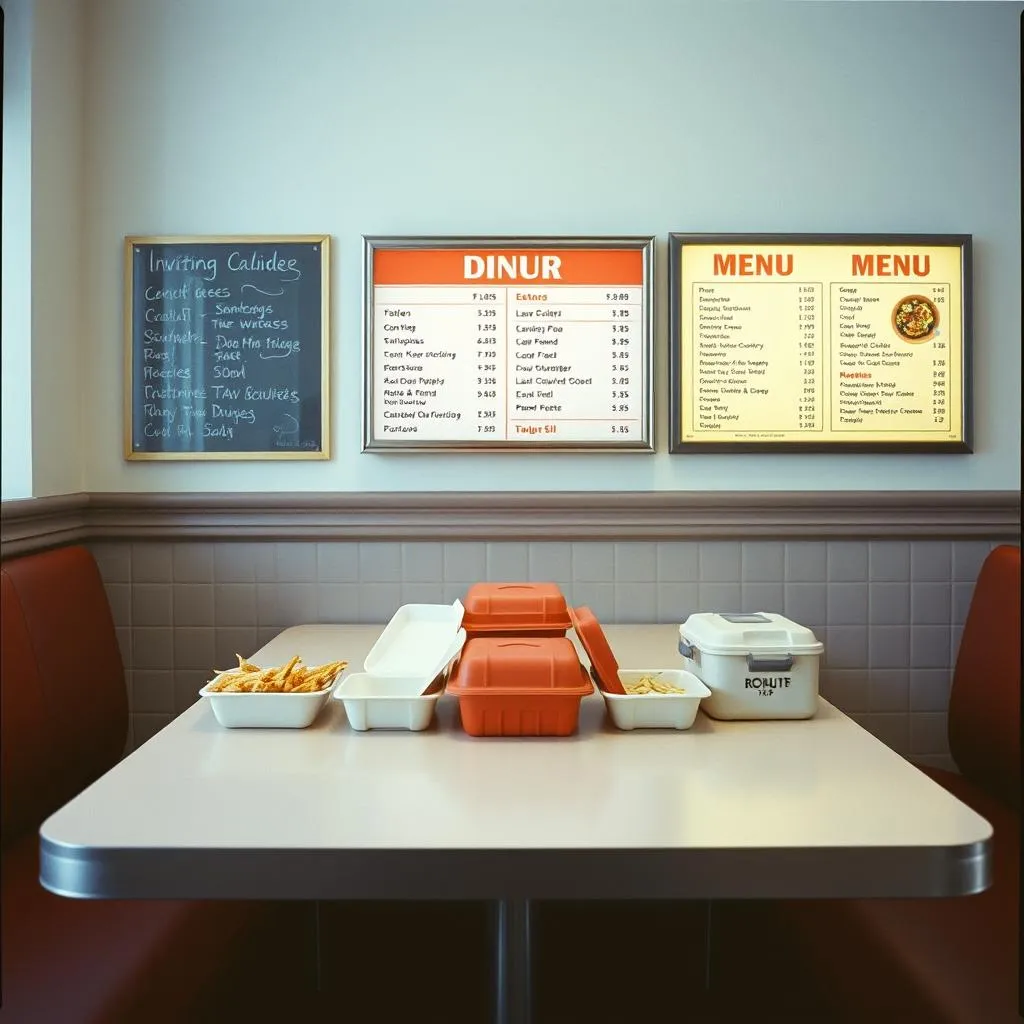 Eating out, or in, but probably out