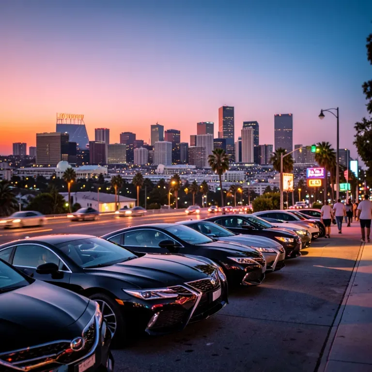 Sunset in L.A.