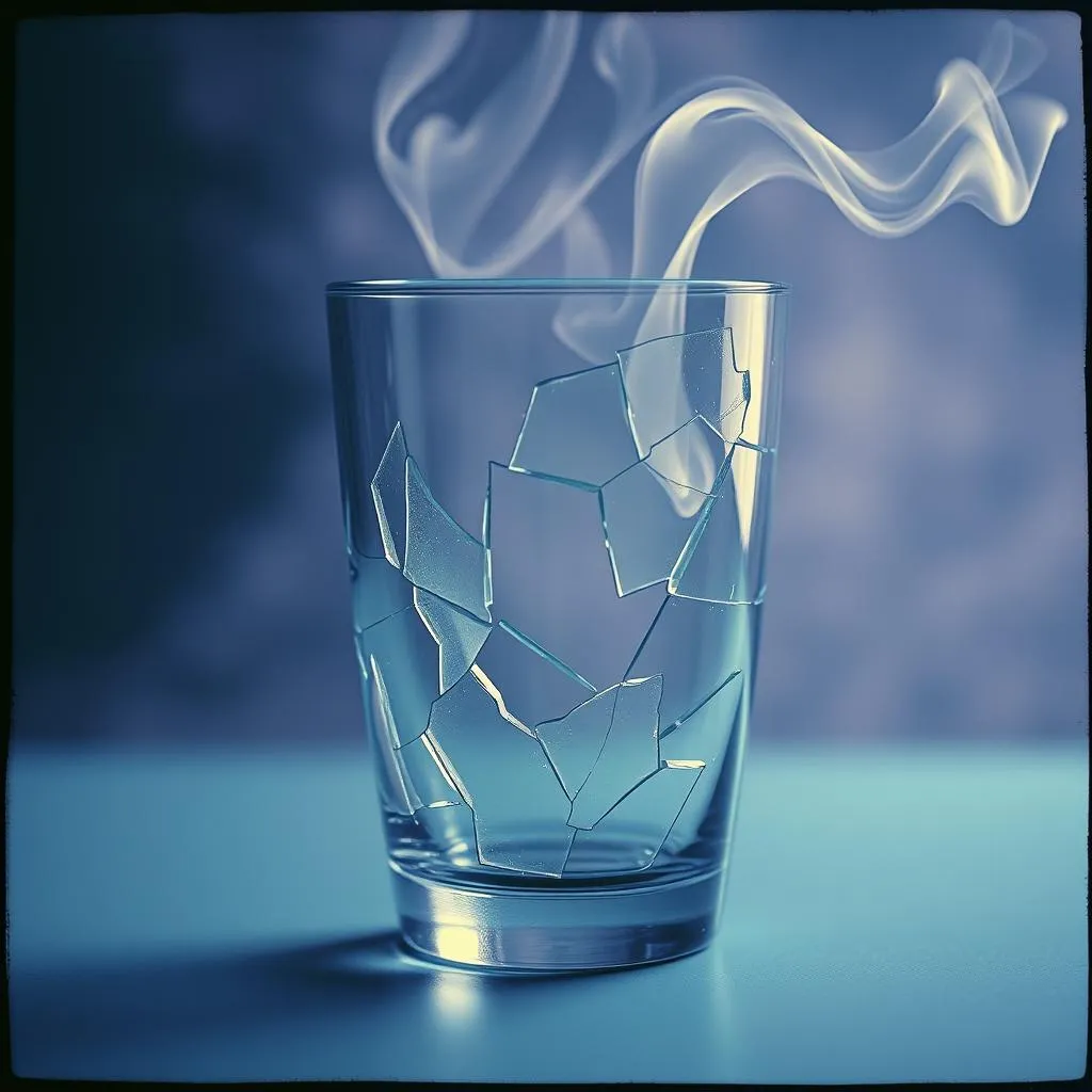 Glass in my hand