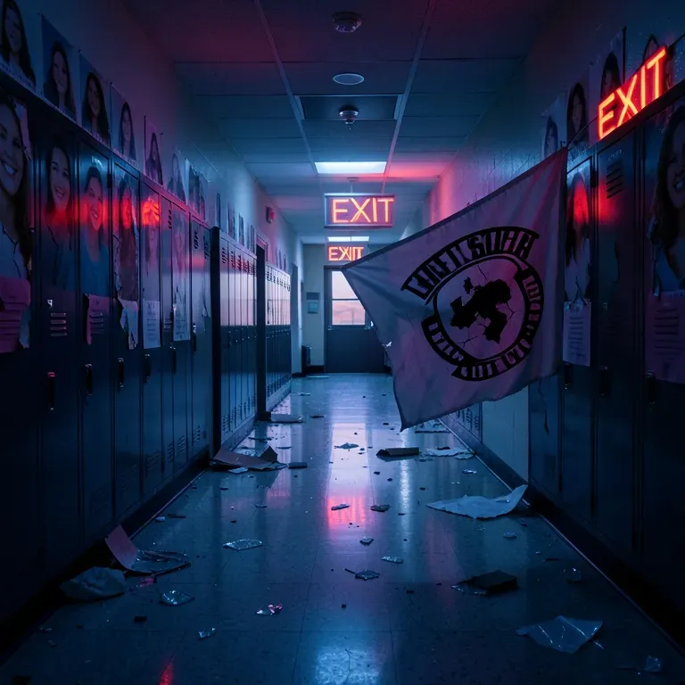 Bad Girl Into The School