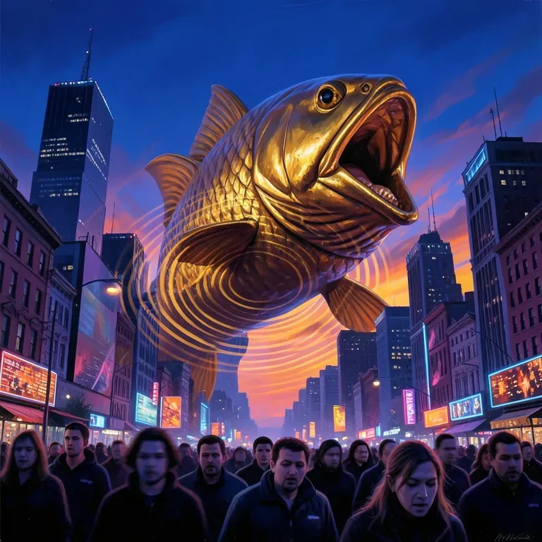 Brainless goldfish