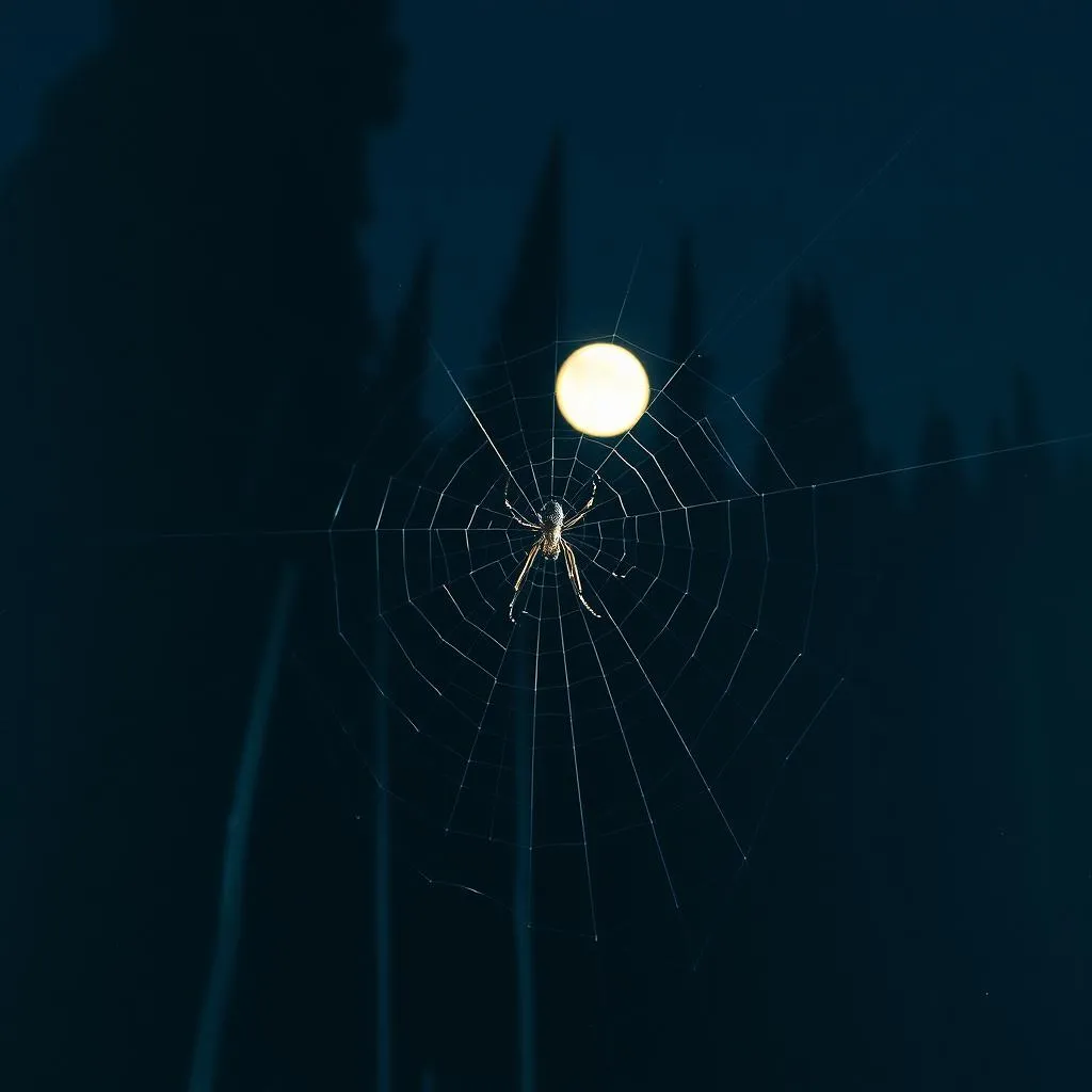 Caught in Her Web