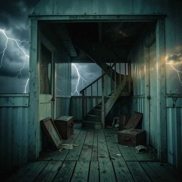 THE ATTIC IN THE TRAILER