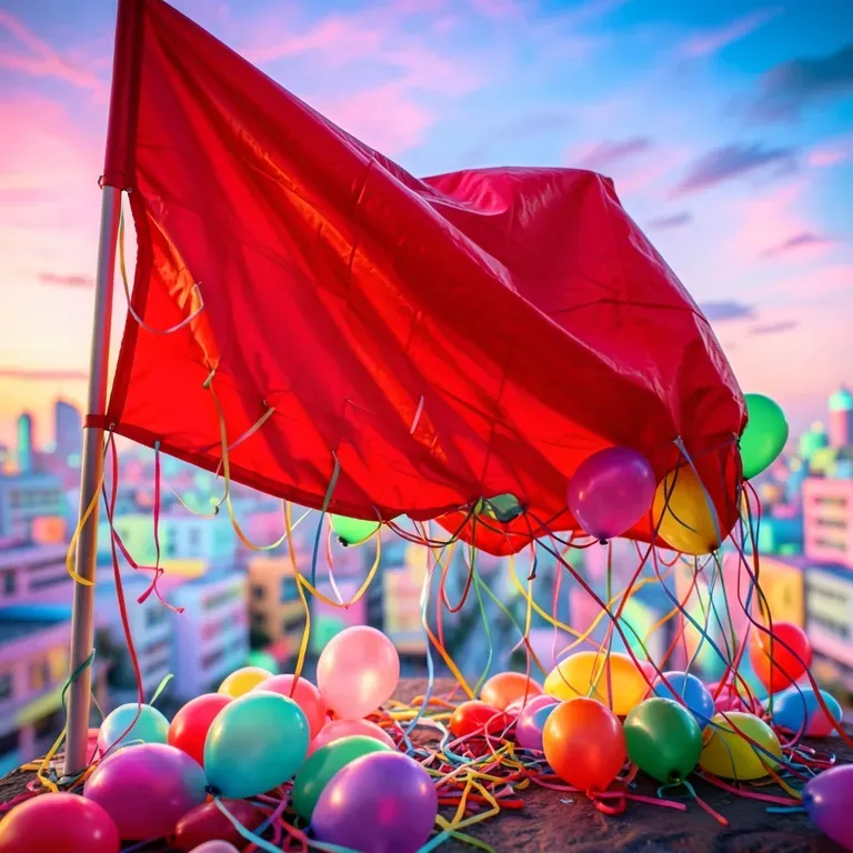Mr and Mrs Red Flag