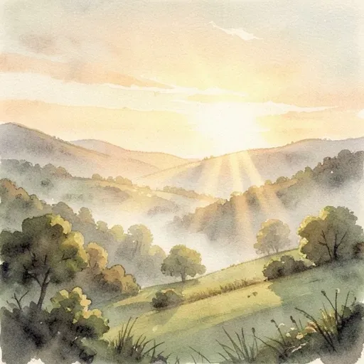 A new world sunrise