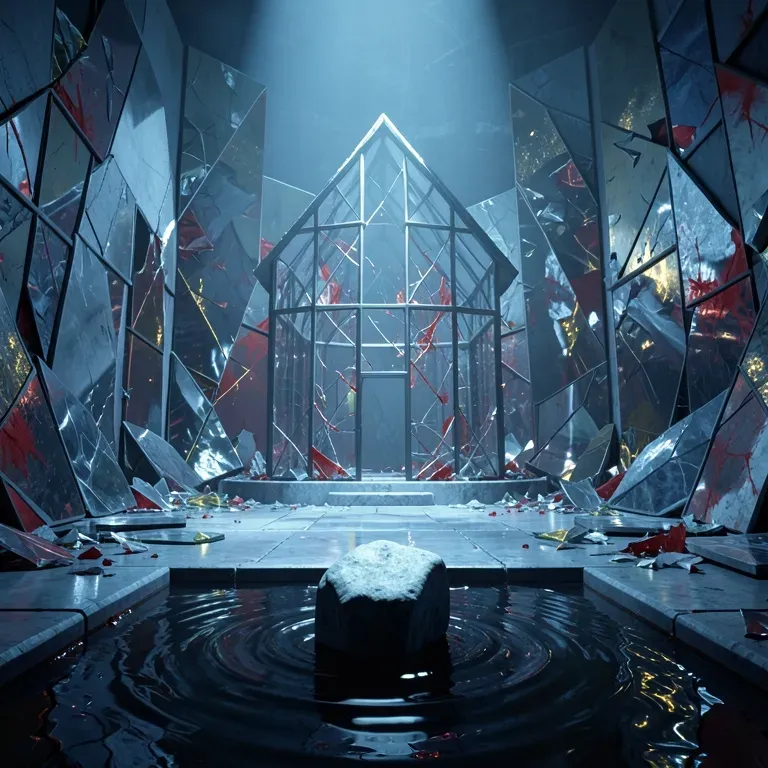 Stones from a glass house