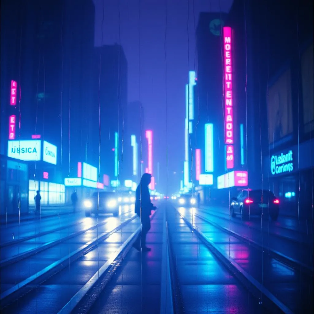 Neon Hunter: Statyczny Deszcz