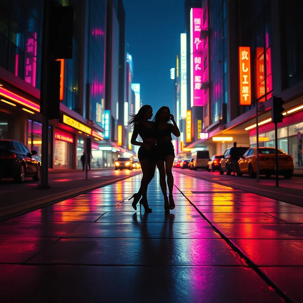 Under Neon Skies