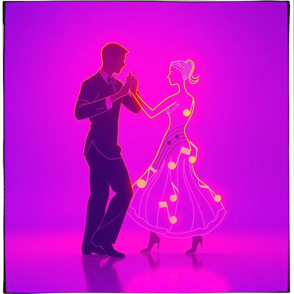 Tanzen den Tango mit mir