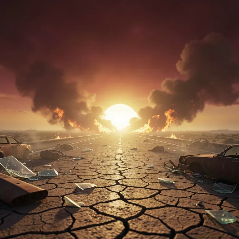 Burning horizon