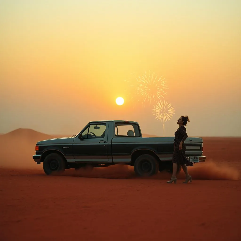 Fireworks in the Outback