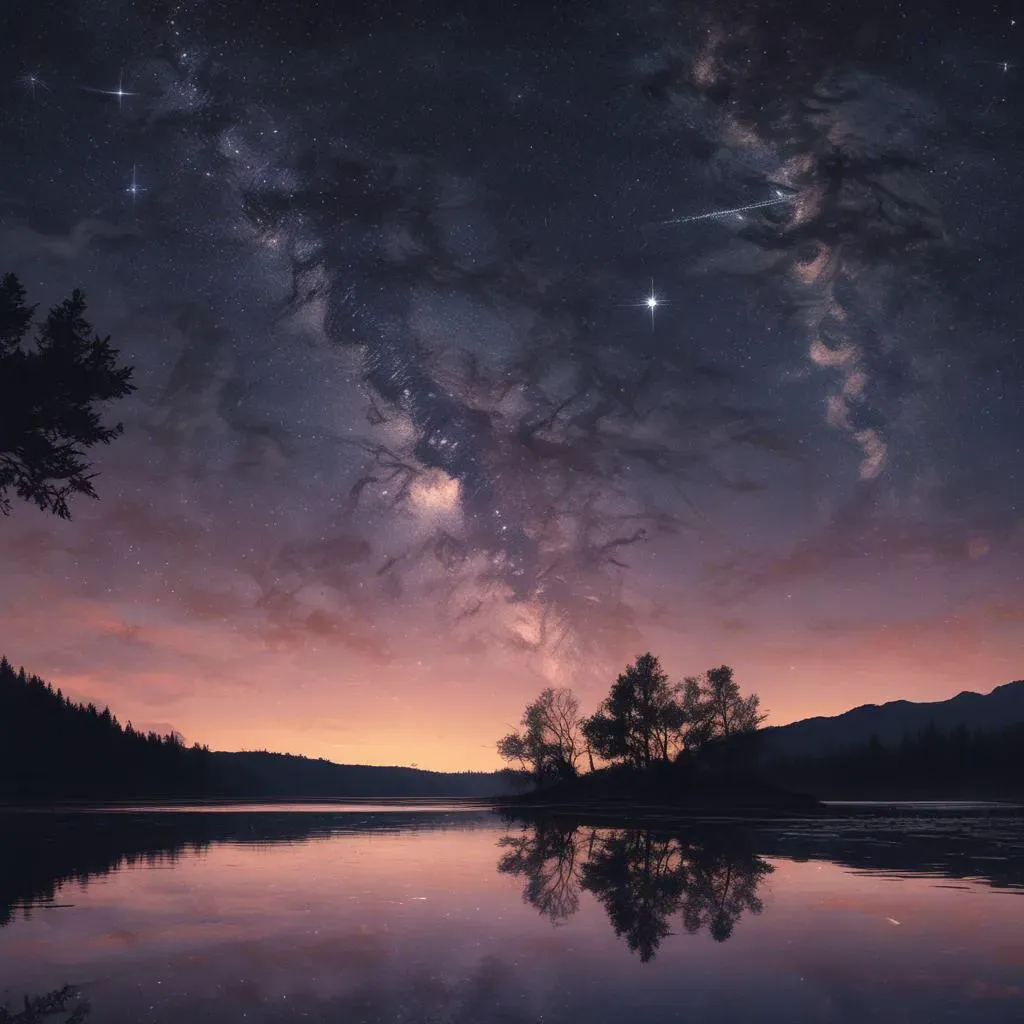 Falling moon