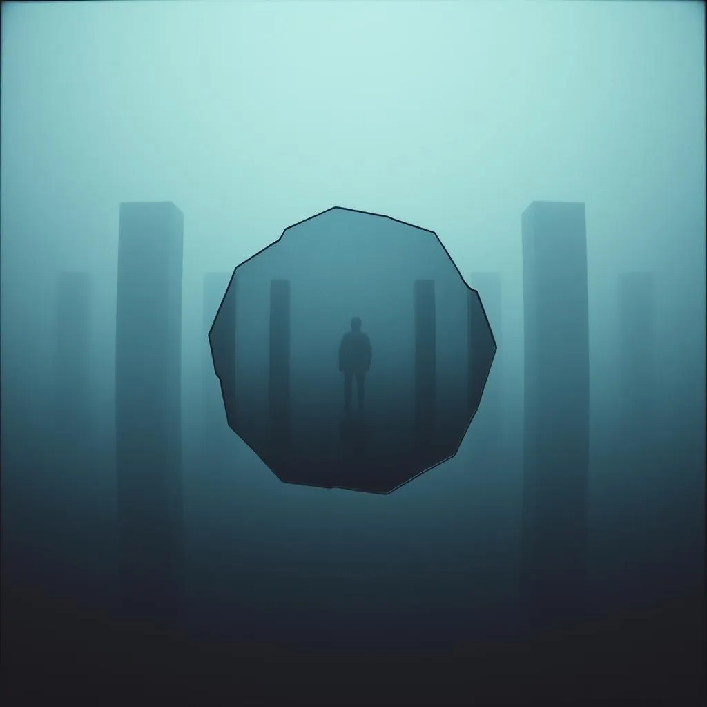 broken mirror