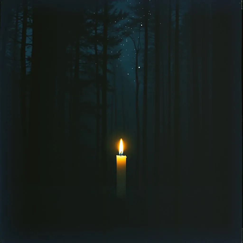 Hands in the dark