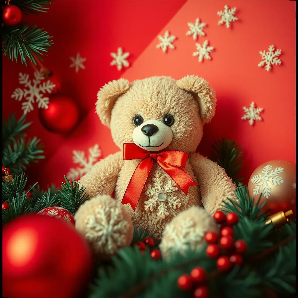 I want a magical Teddy bear for Christmas 
