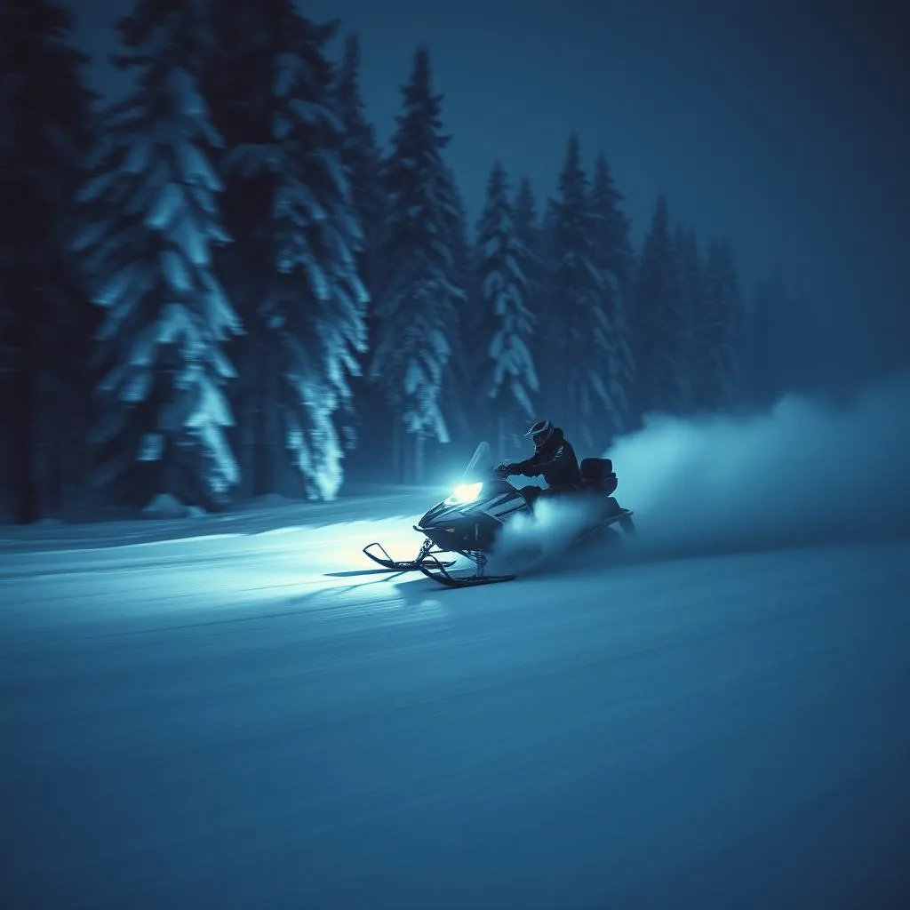 Snow boots & Snowmobiles