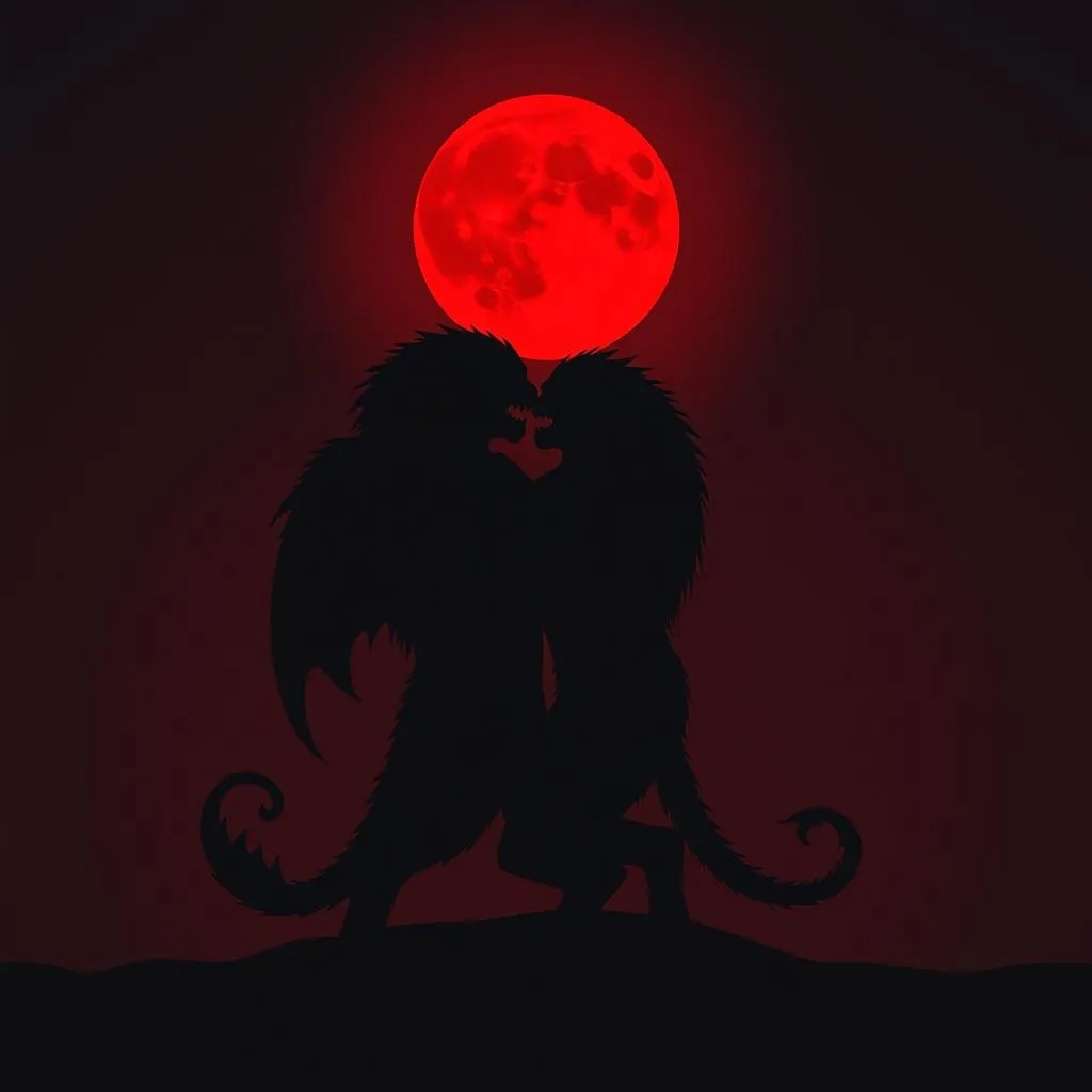 Blood Just Moon