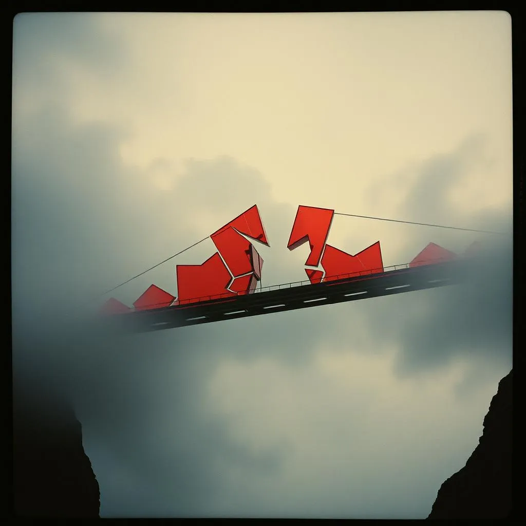Broken bridges (can never be rebuilt the same)
