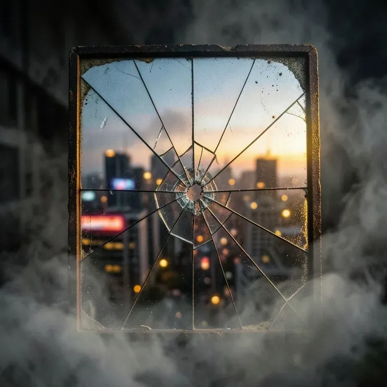 Who do you see on the mirror