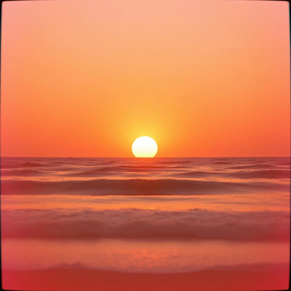 Sunset by the Sea