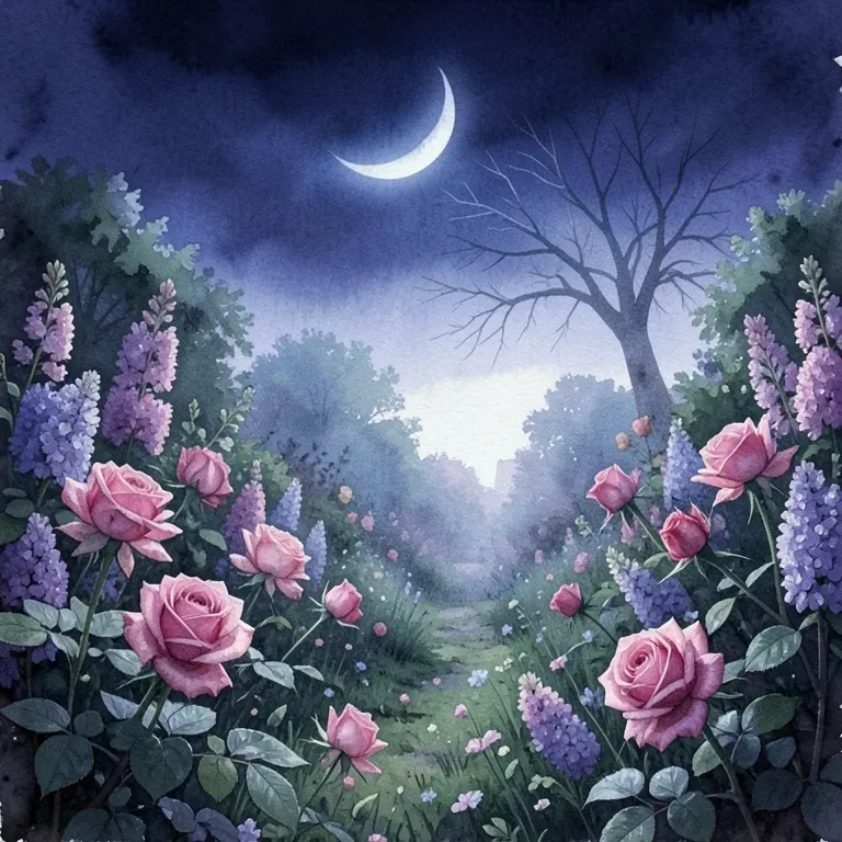 Les roses et les lilas