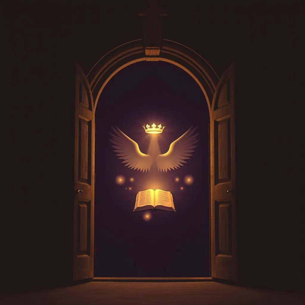 Glory and his kingdom