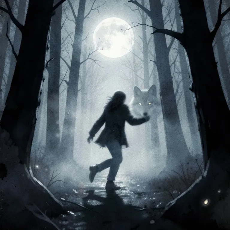 Wolf in the Pines