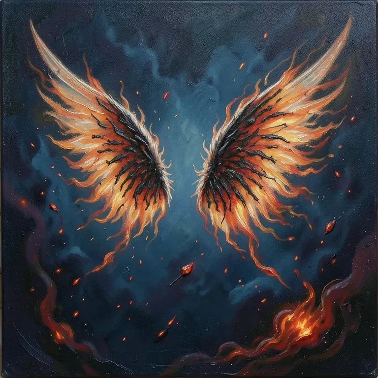 Danced in the flames