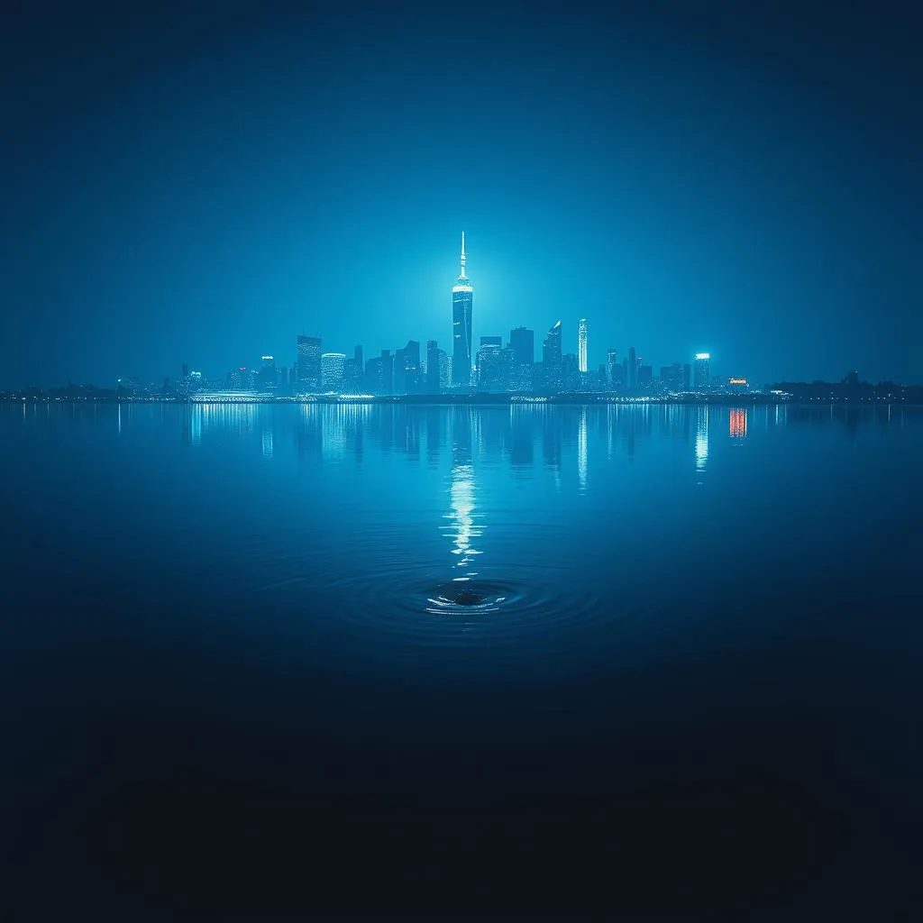 White Blue City