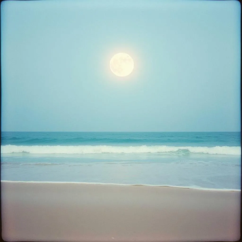 Na beira da praia