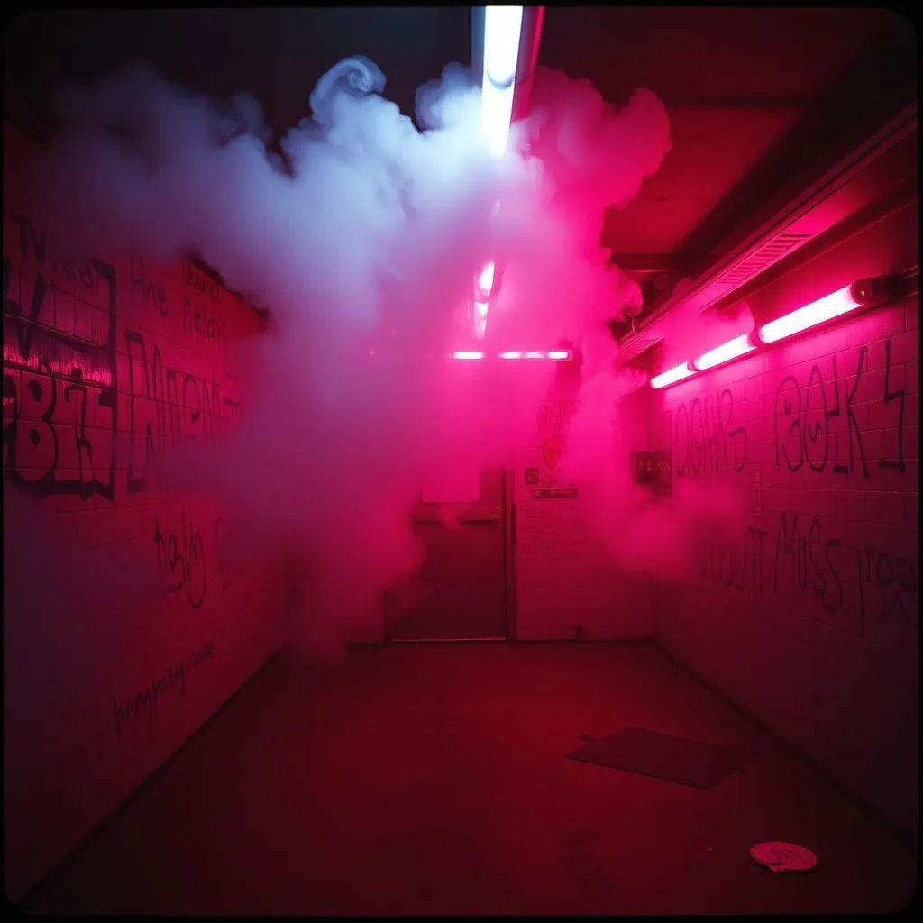 Smokin shit