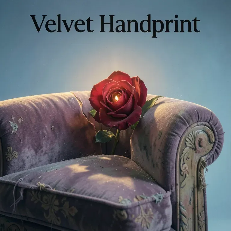 Velvet Handprint