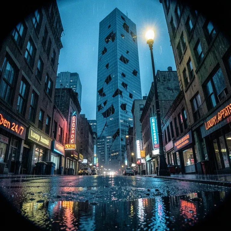 Ripples in the Downpour