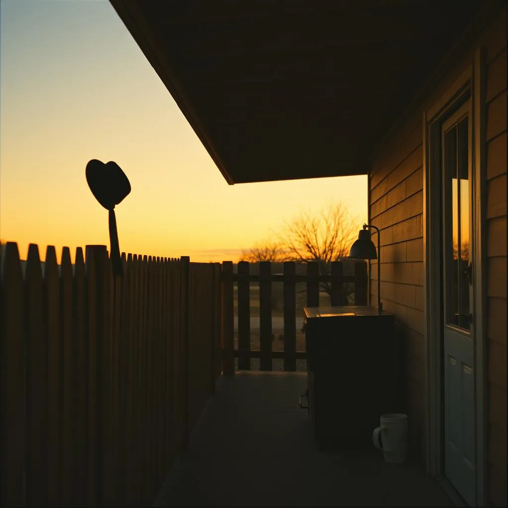 Last Smoke on the Fence Line