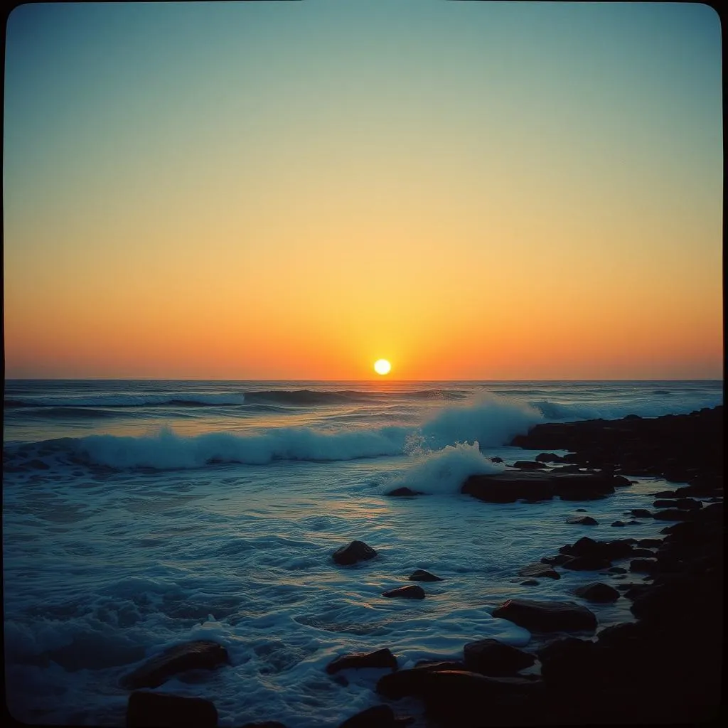 High tide