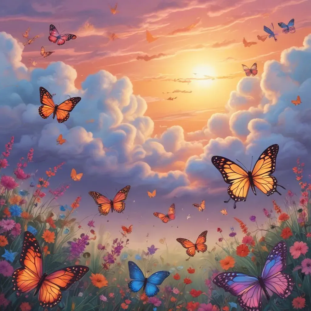 Shine my sweet butterfly