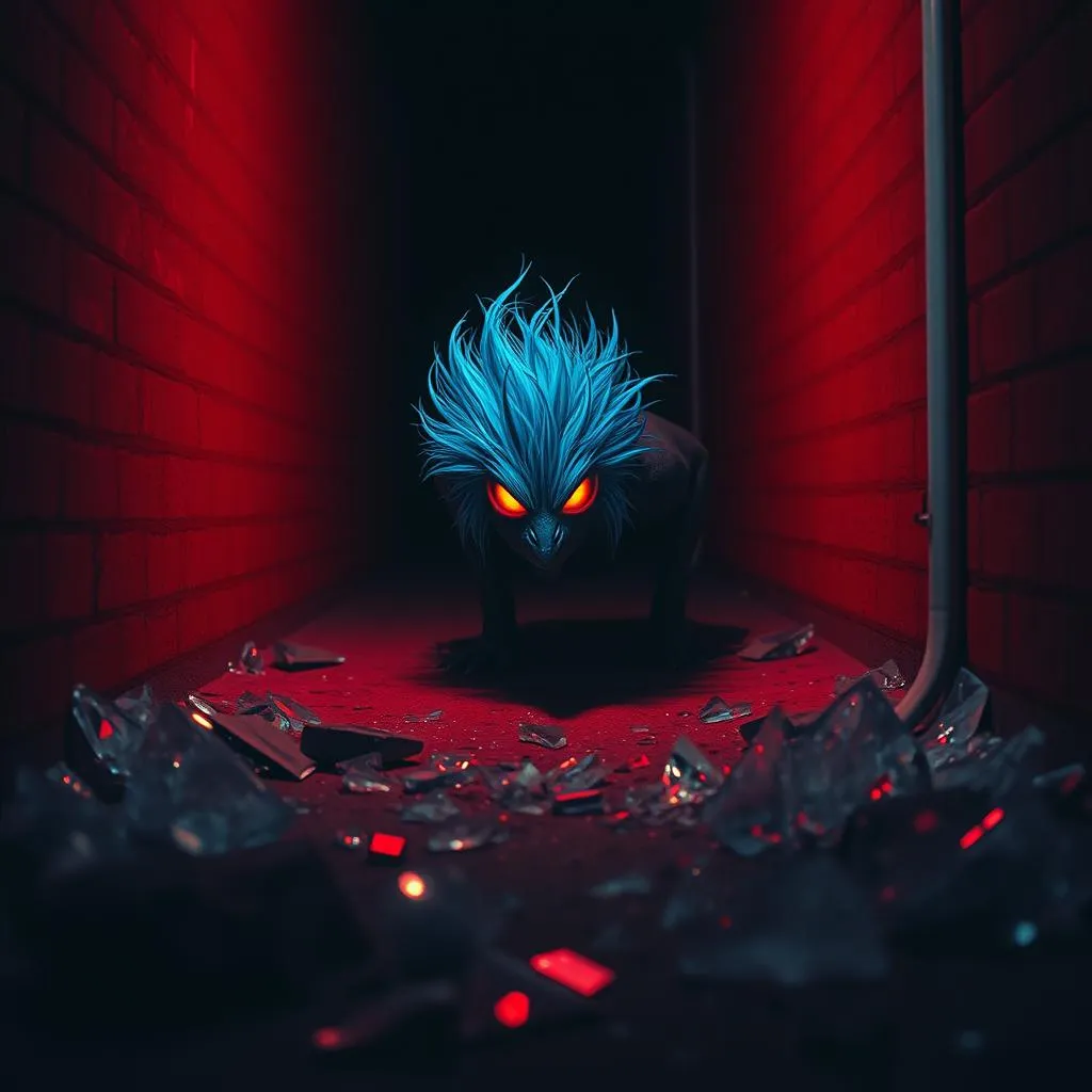 Blue Hair Rampage