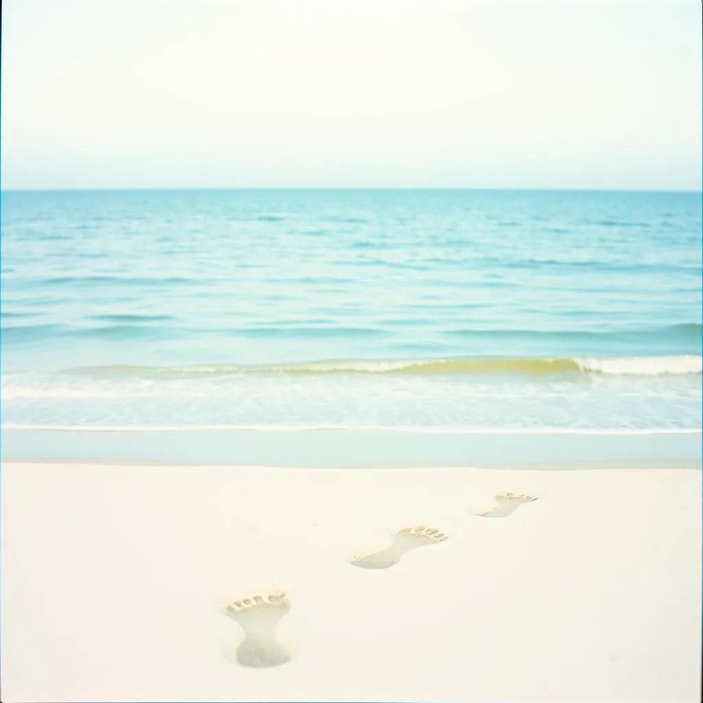 Spuren im Sand