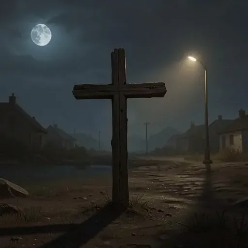 Country Boys at the Foot of the Cross