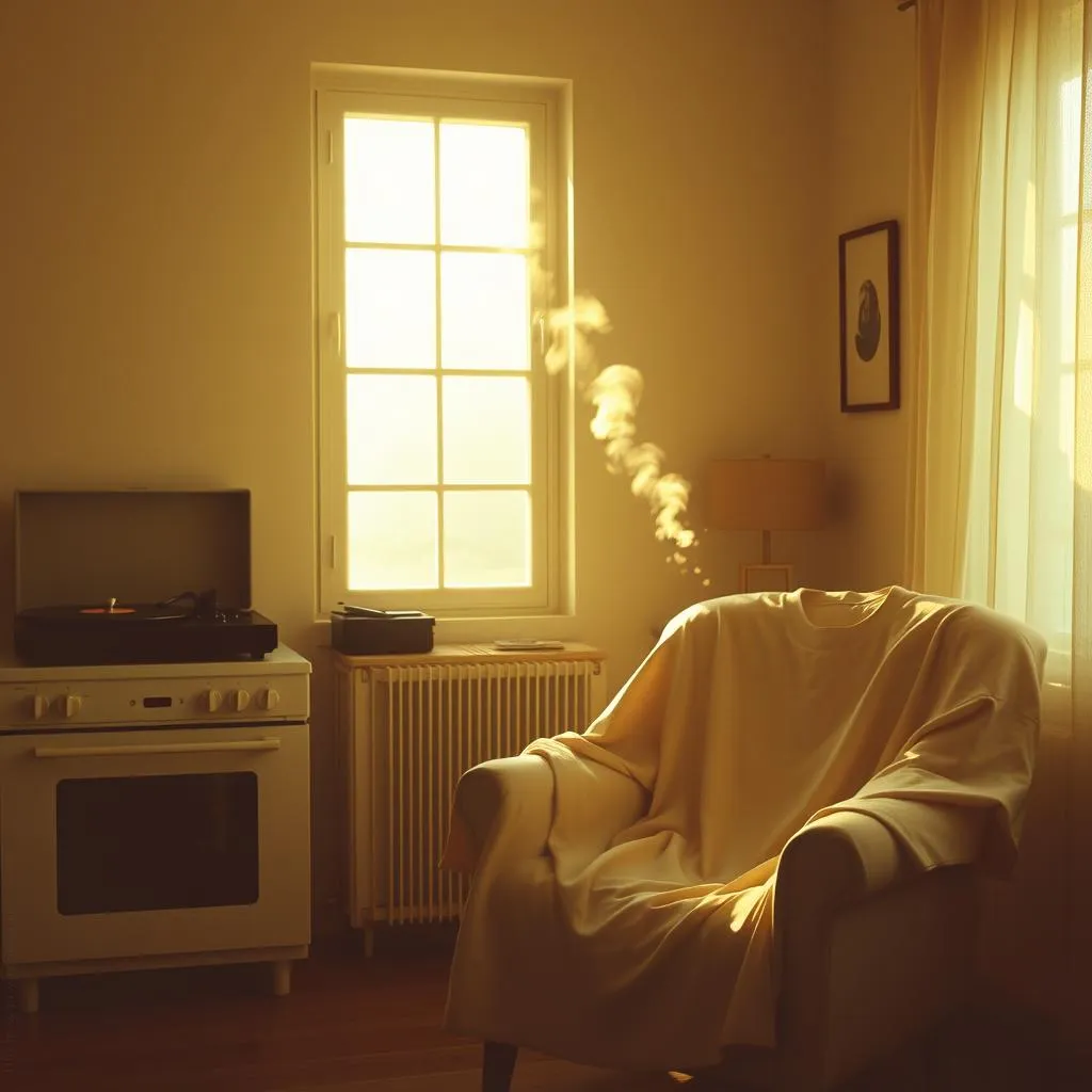 "Coffee & Dust motes"