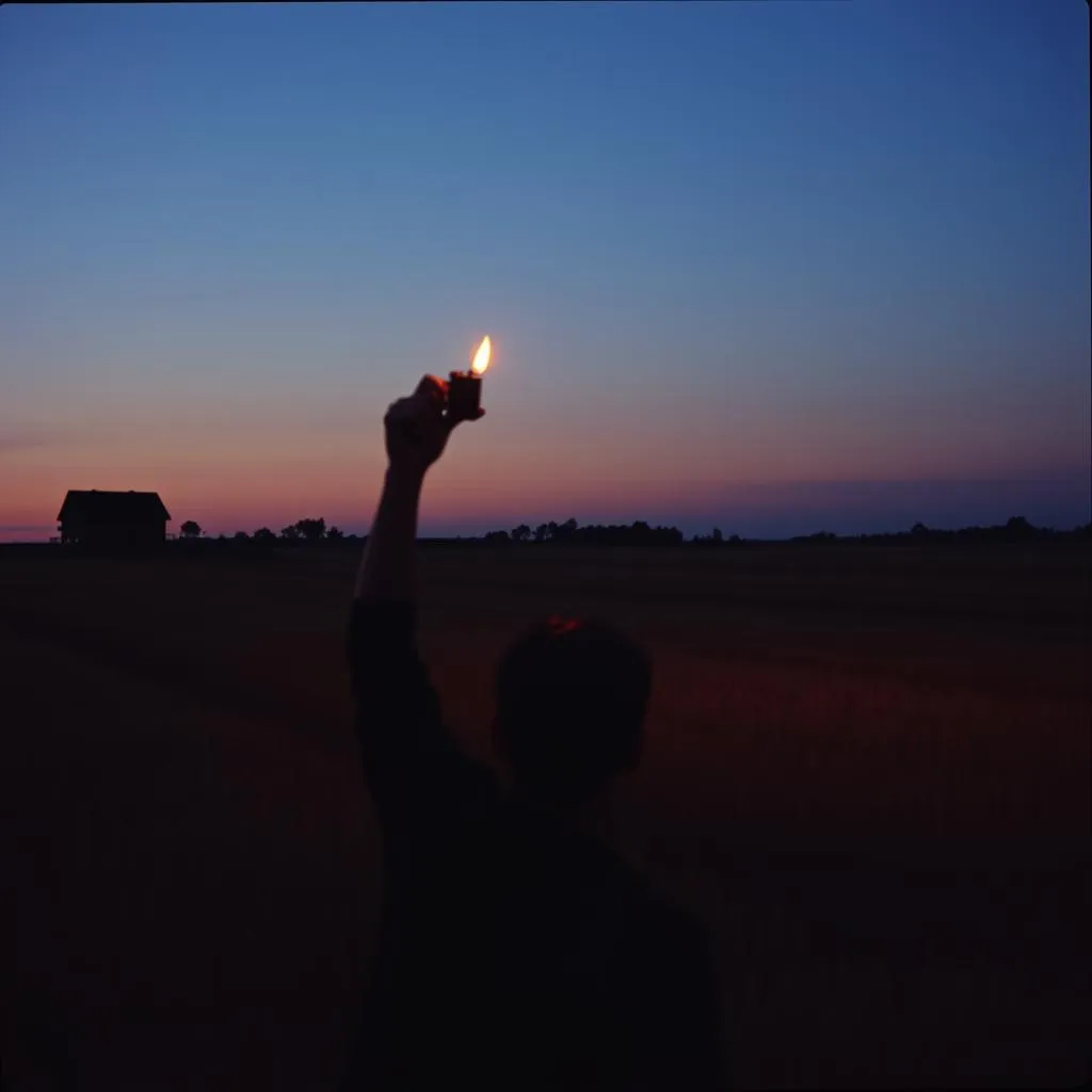 Lighters in the air